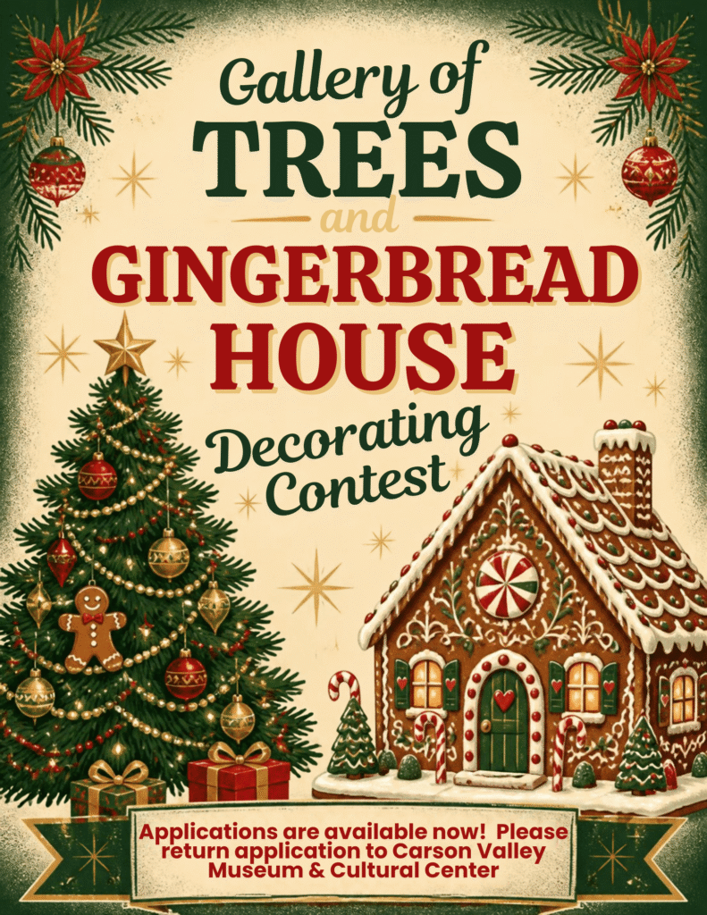 Gallery of Trees and Gingerbread House Decorating Contest poster